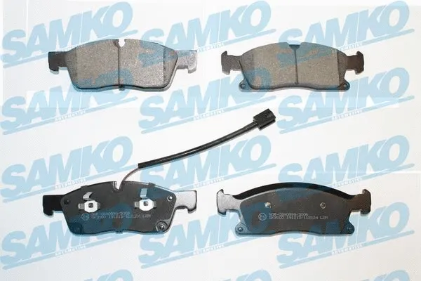 Brake Pad Set, disc brake (5SP2124)