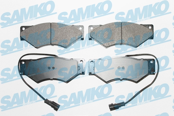 Brake Pad Set, disc brake (5SP880)