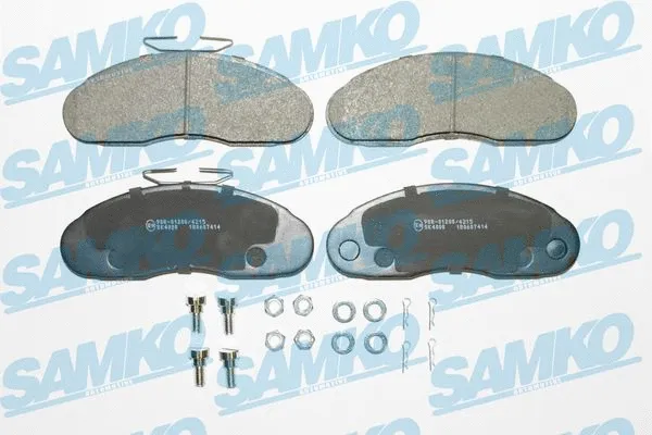 Brake Pad Set, disc brake (5SP414)