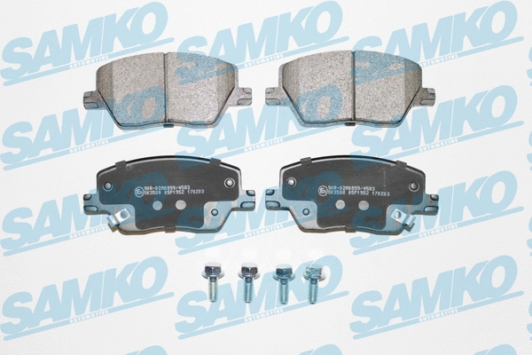 Brake Pad Set, disc brake (5SP1952)