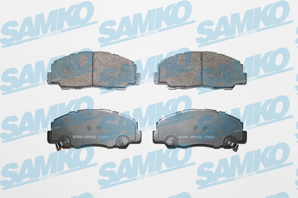 Brake Pad Set, disc brake (5SP1082)