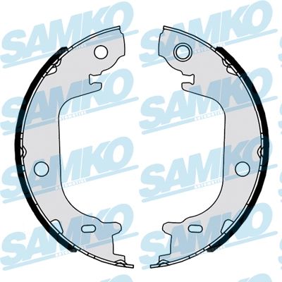 Brake Shoe Set, parking brake (81173)