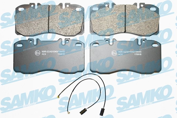Brake Pad Set, disc brake (5SP1164B)