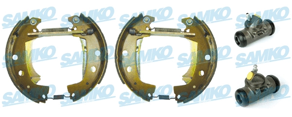 Brake Shoe Set (KEG094)