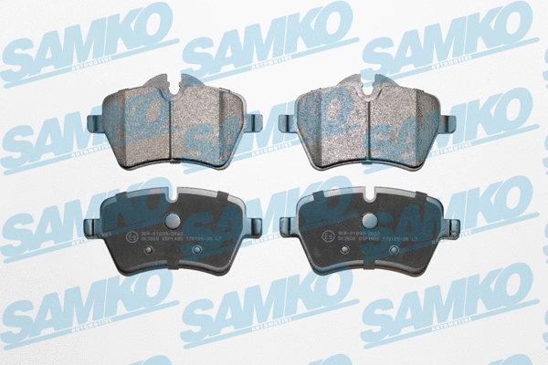 Brake Pad Set, disc brake (5SP1485)