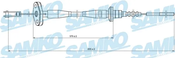 Cable Pull, clutch control (C0002C)