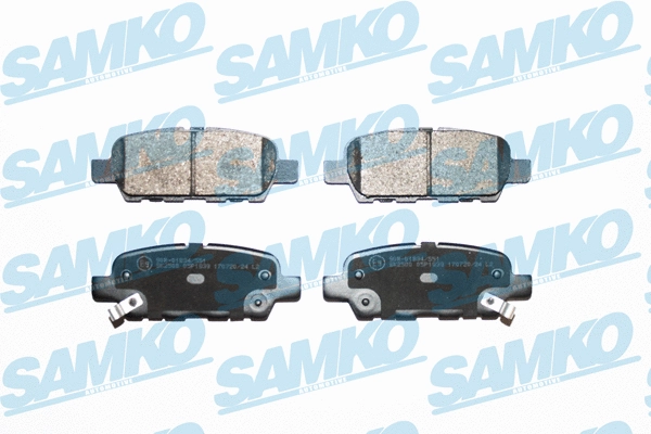 Brake Pad Set, disc brake (5SP1839)