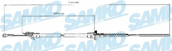 Cable Pull, clutch control (C0062C)