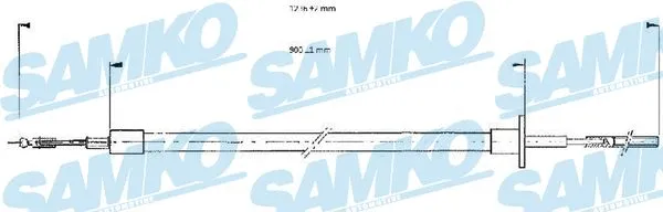 Cable Pull, clutch control (C0052C)