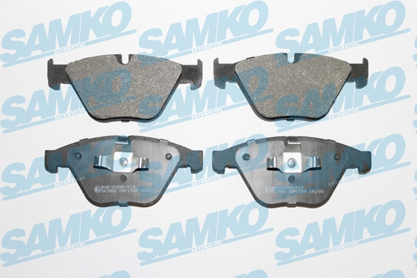 Brake Pad Set, disc brake (5SP1509)