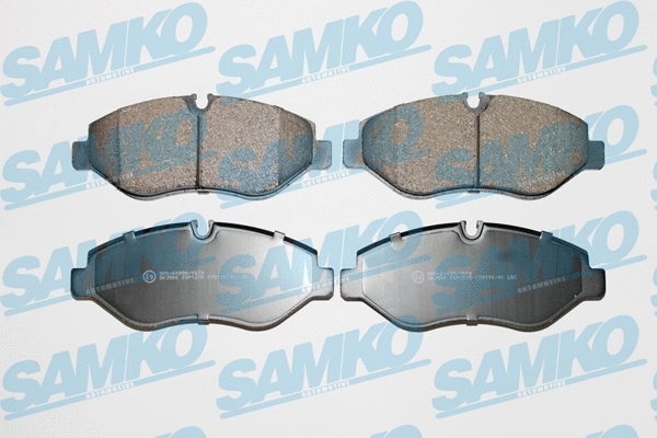 Brake Pad Set, disc brake (5SP1275)