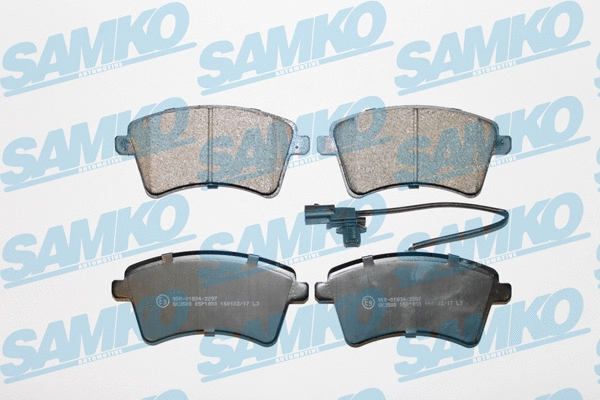 Brake Pad Set, disc brake (5SP1800)