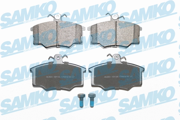 Brake Pad Set, disc brake (5SP188)