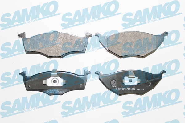 Brake Pad Set, disc brake (5SP776)
