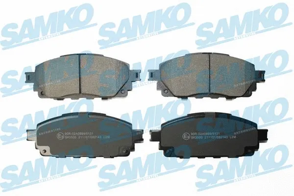 Brake Pad Set, disc brake (5SP2143)