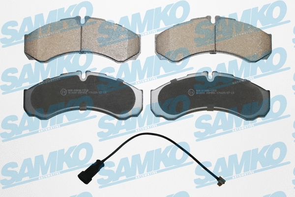 Brake Pad Set, disc brake (5SP955A)
