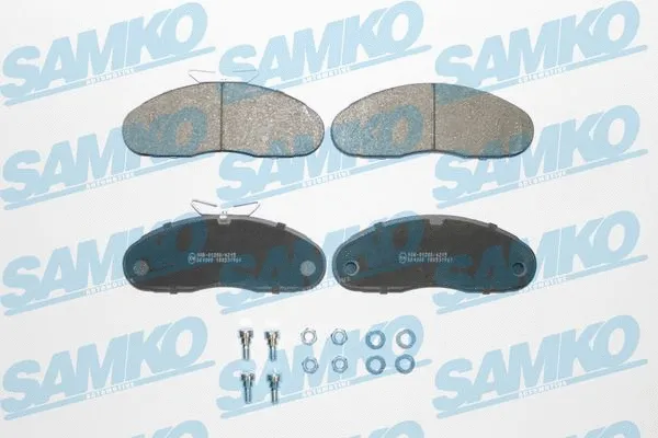 Brake Pad Set, disc brake (5SP961)