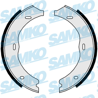 Brake Shoe Set, parking brake (89720)