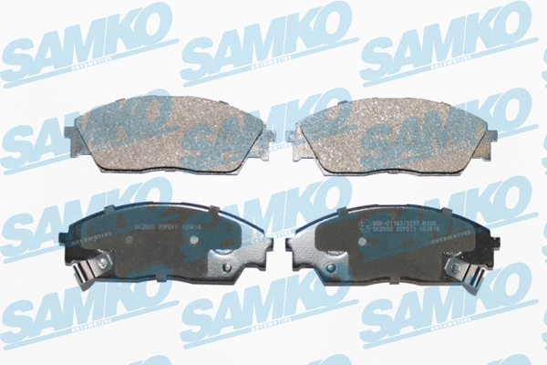 Brake Pad Set, disc brake (5SP071)