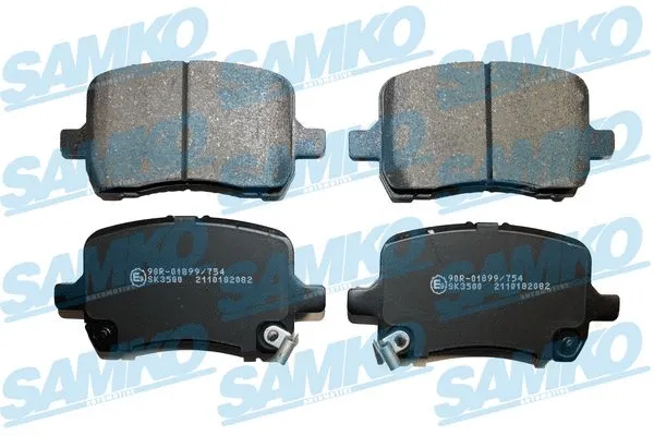Brake Pad Set, disc brake (5SP2082)