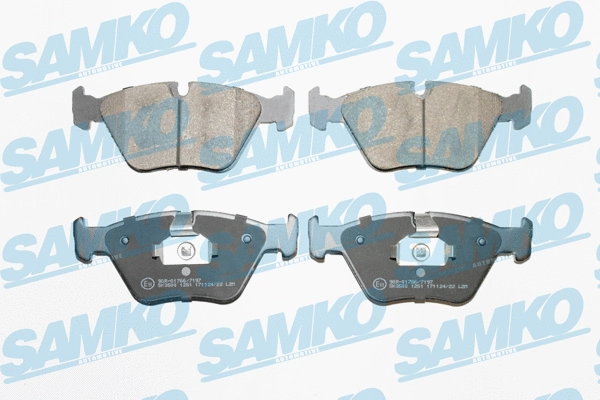 Brake Pad Set, disc brake (5SP1251)