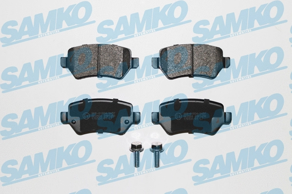Brake Pad Set, disc brake (5SP1650)