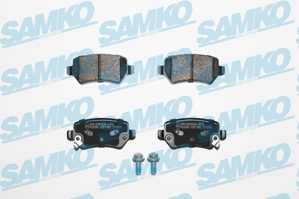 Brake Pad Set, disc brake (5SP1983)