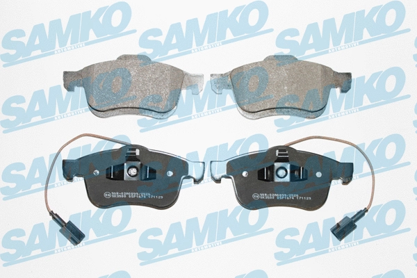 Brake Pad Set, disc brake (5SP1674)
