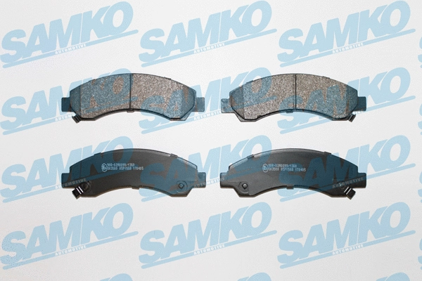 Brake Pad Set, disc brake (5SP1568)