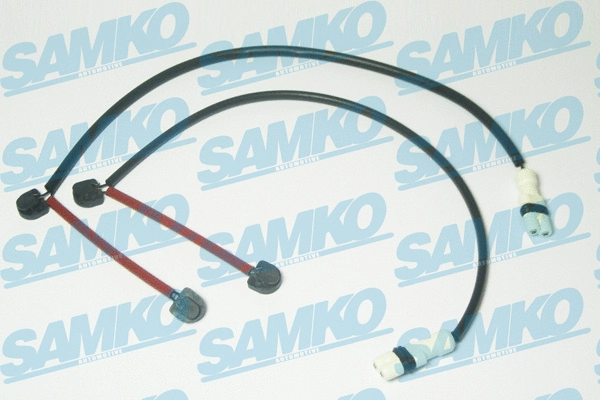 Warning Contact, brake pad wear (KS0216)
