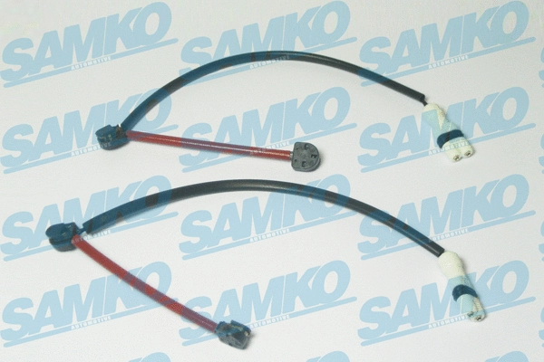 Warning Contact, brake pad wear (KS0246)