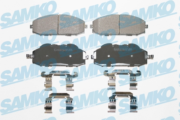 Brake Pad Set, disc brake (5SP845)