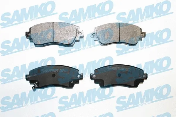 Brake Pad Set, disc brake (5SP834)