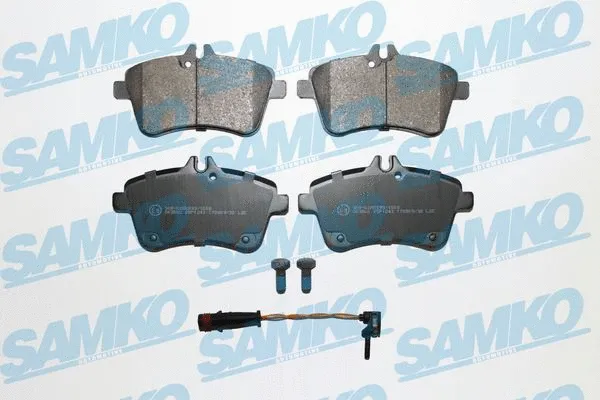 Brake Pad Set, disc brake (5SP1243A)