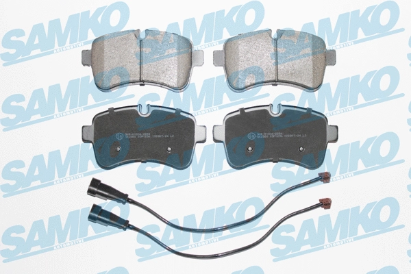 Brake Pad Set, disc brake (5SP1296A)