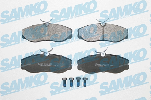 Brake Pad Set, disc brake (5SP470)