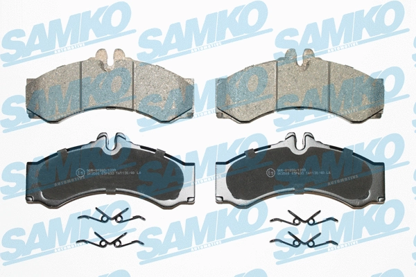 Brake Pad Set, disc brake (5SP633)