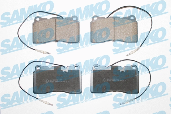 Brake Pad Set, disc brake (5SP863)