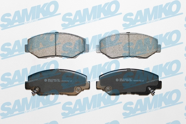 Brake Pad Set, disc brake (5SP1364)