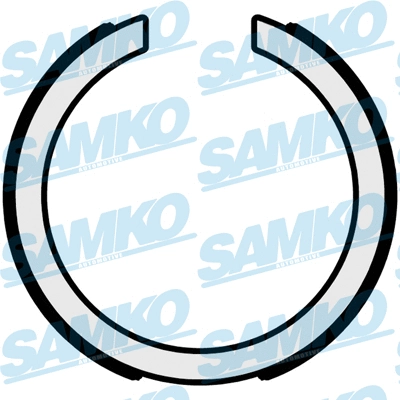 Brake Shoe Set, parking brake (81095)
