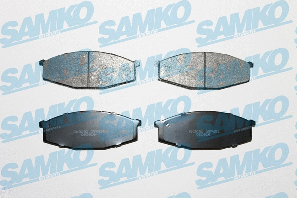 Brake Pad Set, disc brake (5SP451)