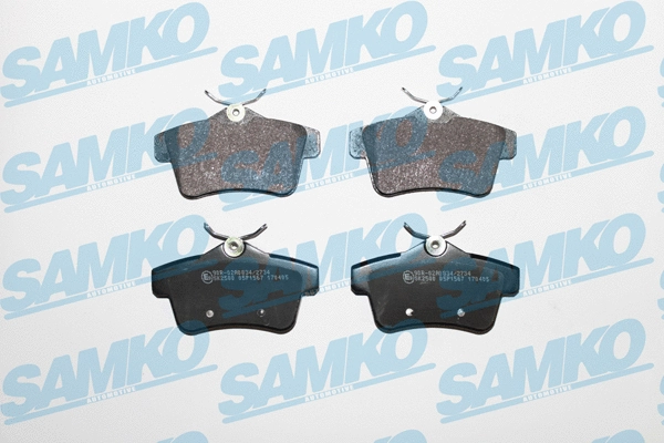 Brake Pad Set, disc brake (5SP1567)