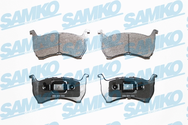 Brake Pad Set, disc brake (5SP371)