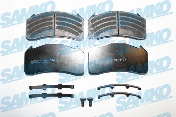 Brake Pad Set, disc brake (5SP1177)