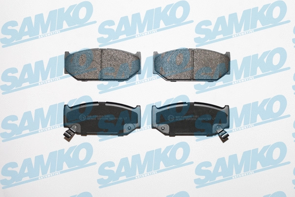Brake Pad Set, disc brake (5SP1594)