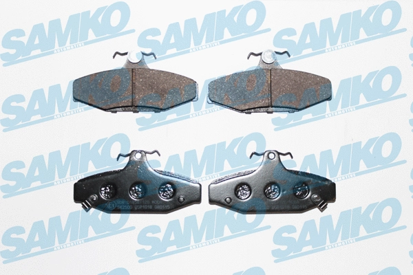 Brake Pad Set, disc brake (5SP1018)