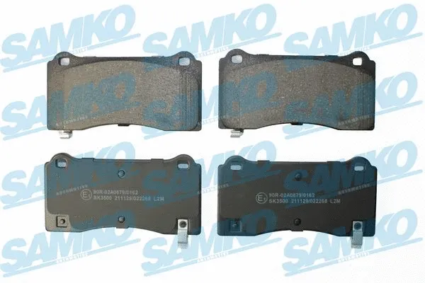 Brake Pad Set, disc brake (5SP2268)