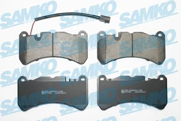 Brake Pad Set, disc brake (5SP2073)