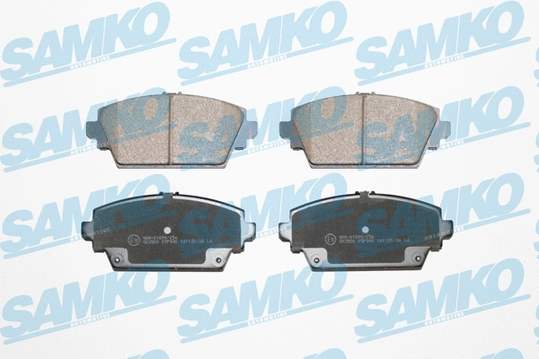 Brake Pad Set, disc brake (5SP940)
