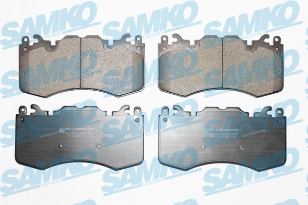 Brake Pad Set, disc brake (5SP1885)